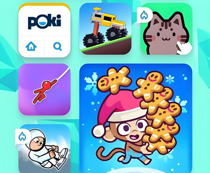 无需安装的Poki小游戏库 即点即玩高速入口