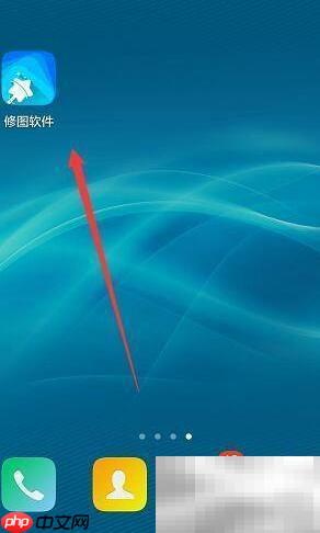 修图工具添加贴纸技巧