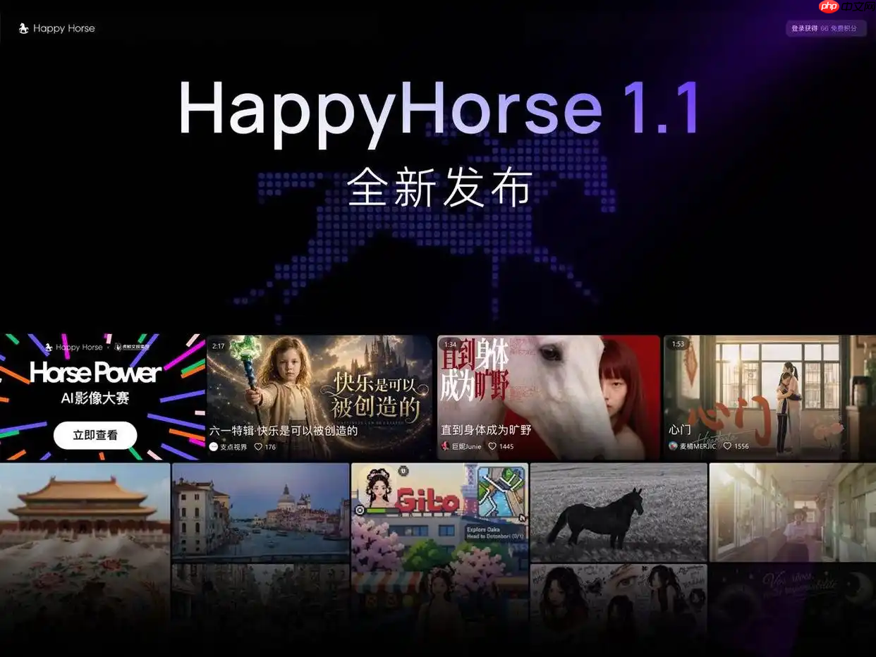 PixPix首发HappyHorse 1.1，电商视频内容迎来新起点