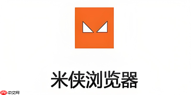 米侠浏览器无法全屏播放视频怎么办
